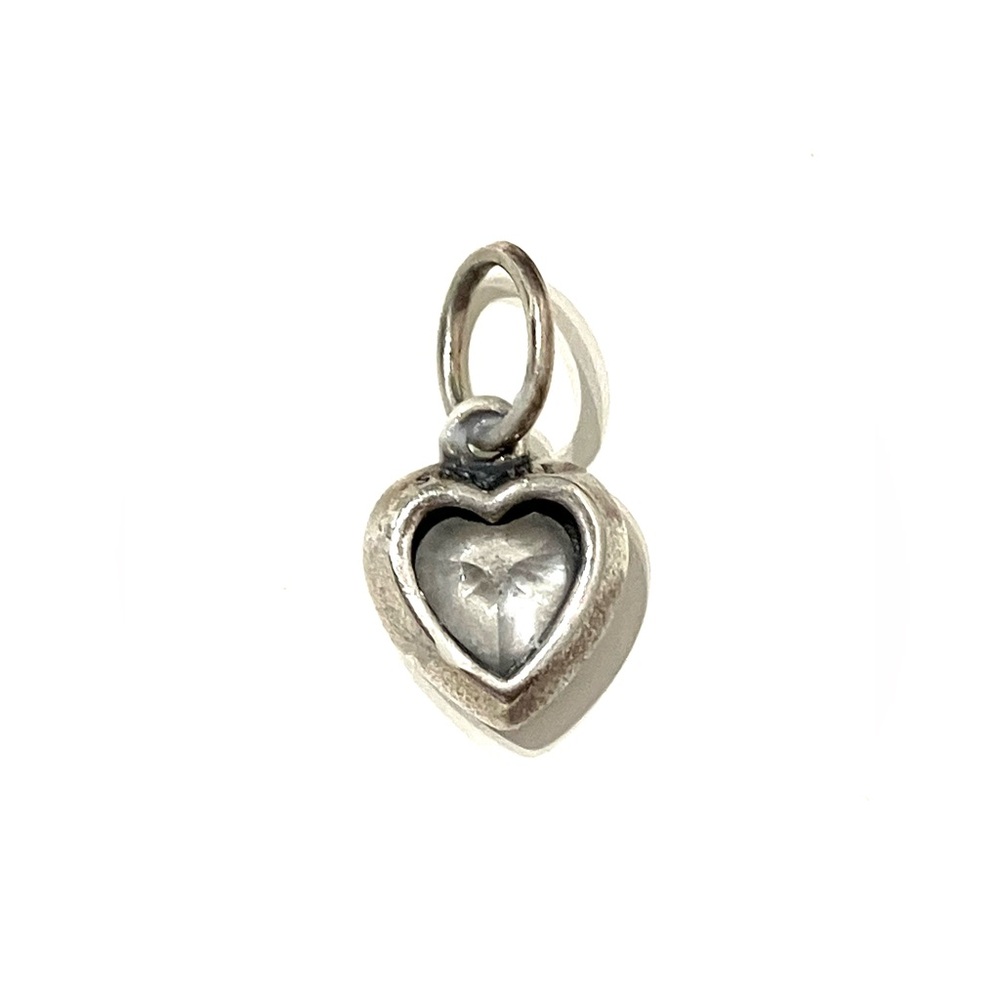 Pandora CZ Heart Pendant Charm - Picture 3 of 4